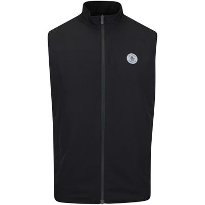 Original Penguin Golf Vest - Reversible Fleece FZ - Caviar AW24