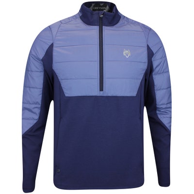 Greyson Golf Jacket - Gratiot Hybrid QZ - Maltese Blue AW24