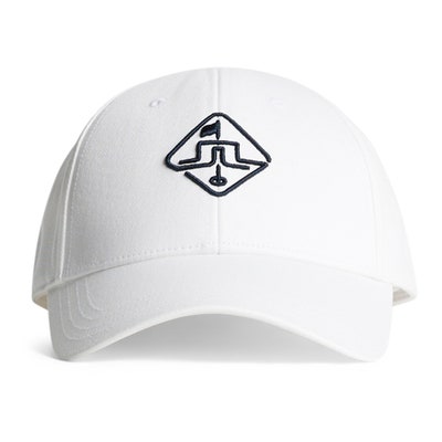 J.Lindeberg Golf Cap - Payman - White AW24