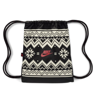 Nike Golf Bag - Fair Isle Drawstring - Black HO24