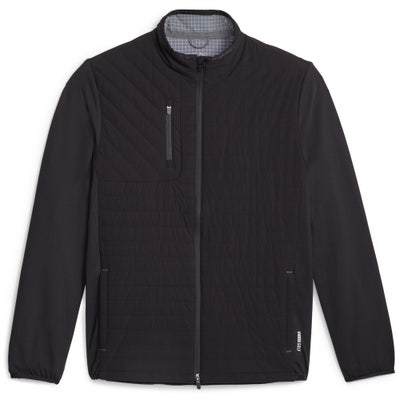 PUMA Golf Jacket - Scotia Quilted FZ - Black SS24