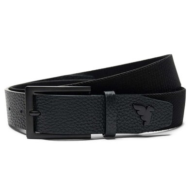 Macade Golf Belt - Tour Leather Stretch - Black AW24