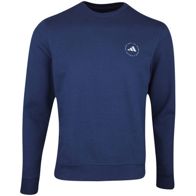adidas Golf Jumper - Crew Neck Sweater - Collegiate Navy AW24