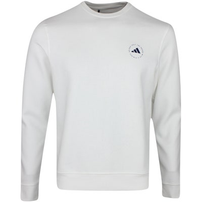 adidas Golf Jumper - Crew Neck Sweater - White AW24