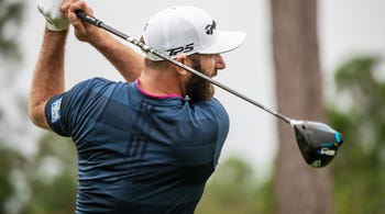 adidas Golf Navy Pink Dustin Johnson