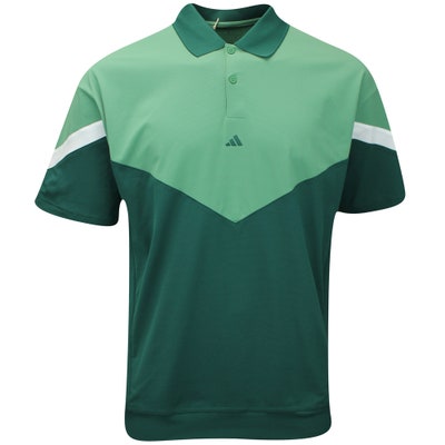 adidas Golf Shirt - Twistknit Sport Polo - Preloved Green AW24