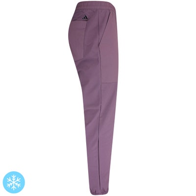 adidas Golf Trousers - Go-To Warm Joggers - Shadow Fig AW24