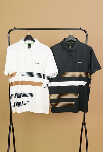 BOSS Golf - Colour Block Polo Corporate Colours - Spring 2025