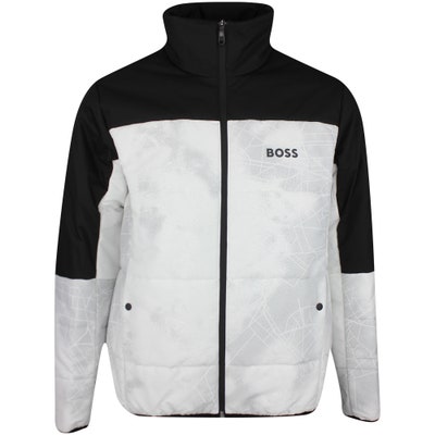 BOSS Golf Jacket - J_Hamar 4 Quilted - White WI24