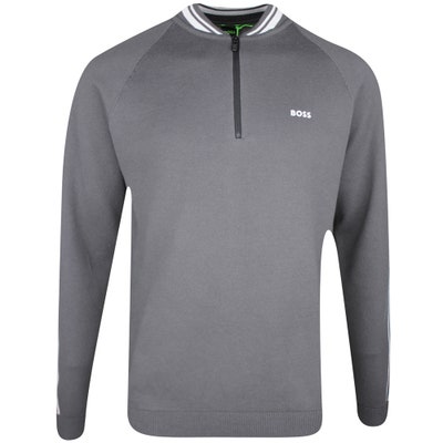 BOSS Golf Jumper - K Tape QZ - Asphalt SP25