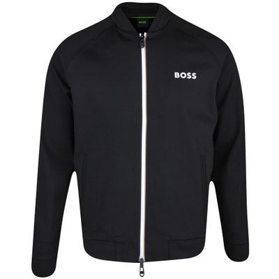 BOSS Golf Jumper - Samoo MB - Black SP25
