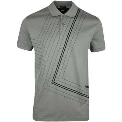 BOSS Golf Shirt - Paddy 2 Regular - Gunmetal WI24