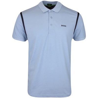 BOSS Golf Shirt - Paddy Tape Reg. Fit - Forever Blue SP25