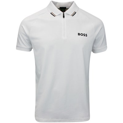 BOSS Golf Shirt - Philix MB 3 Slim - White FA24