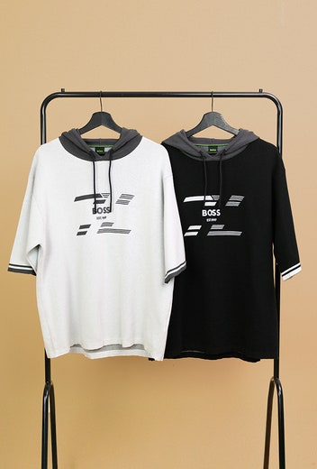 BOSS Golf - Short Sleeve Knitwear Golf Hoodie - Spring 2025