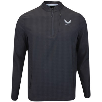 Castore Golf Pullover - Flex Tech HZ - Black AW24