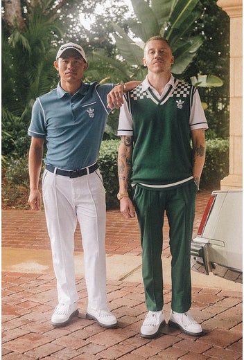 Collin Morikawa - Macklemore - Bogey Boys Golf Campaign Shot