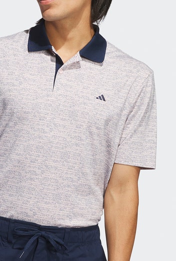 Collin Morikawa - US Open Friday - Pink Heather adidas Polo 2024