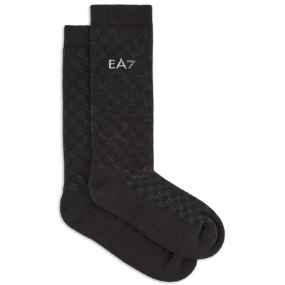 EA7 Golf Socks - EA7 Logo - Nero AW24
