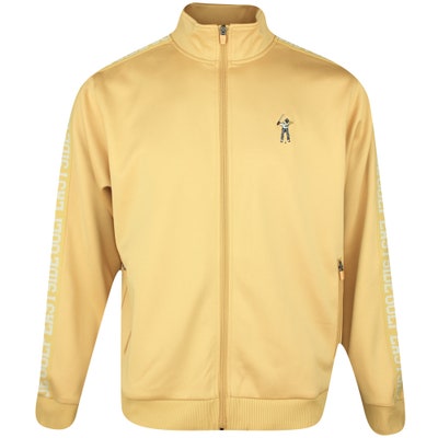 Eastside Golf Mid Layer - Track Jacket FZ - Curry AW24
