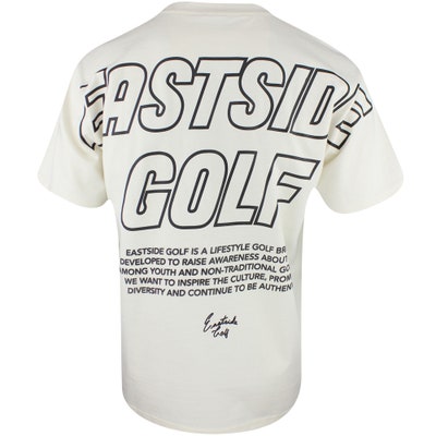Eastside Golf T-Shirt - Statement T-Shirt - Light Sand AW24