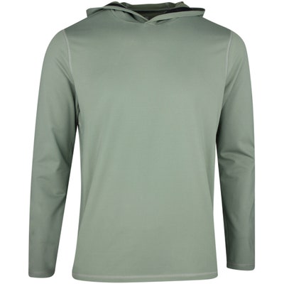 G/FORE Golf Pullover - Brushback Tech Hoodie - Isle Green SS24