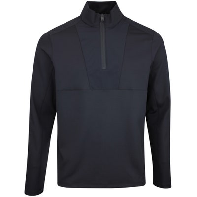 G/FORE Golf Pullover - Brushback Tech Scuba QZ - Onyx FA24
