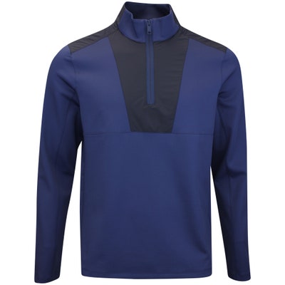 G/FORE Golf Pullover - Brushback Tech Scuba QZ - Twilight FA24