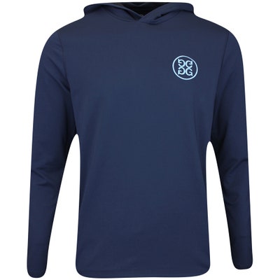 G/FORE Golf Pullover - TOUR Brushback Tech Hoodie - Twilight AW24