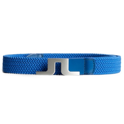 J.Lindeberg Golf Belt - Berry Stretch Woven - Club Blue AW24