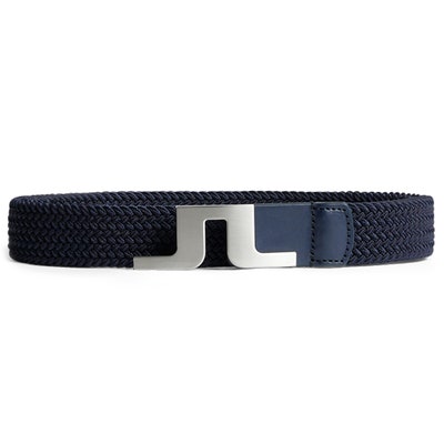 J.Lindeberg Golf Belt - Berry Stretch Woven - JL Navy AW24
