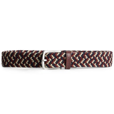 J.Lindeberg Golf Belt - Bubba Elastic - Cabernet AW24