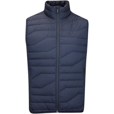 J.Lindeberg Golf Gilet - Cliff Light Down Vest - JL Navy AW24
