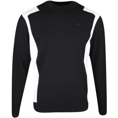 J.Lindeberg Golf Jumper - Remi Tech Knit - Black PS25