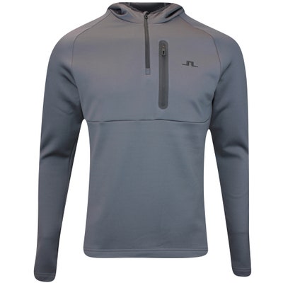 J.Lindeberg Golf Pullover - Adam QZ Hoodie - Asphalt AW24