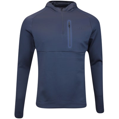 J.Lindeberg Golf Pullover - Adam QZ Hoodie - JL Navy AW24