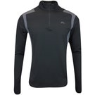 J.Lindeberg Golf Pullover - Lukas QZ Mid - Black AW24