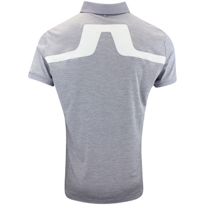 J.Lindeberg Golf Shirt - KV Regular Fit - Medium Grey Mel. AW24