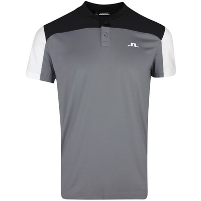 J.Lindeberg Golf Shirt - Michael Regular Fit - Lava Smoke PS25