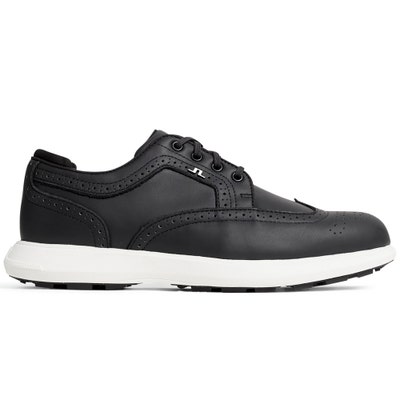 J.Lindeberg Golf Shoes - Fairway Brogue - Black AW24