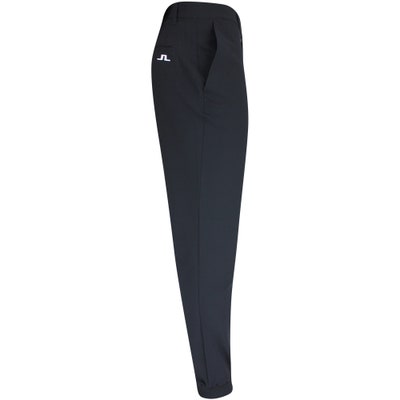 J.Lindeberg Golf Trousers - Cuff Jogger Pant - Black AW24