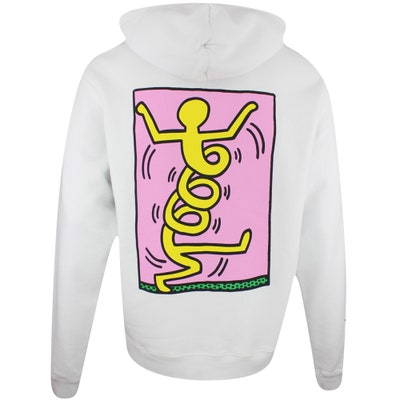 Malbon Golf Pullover - Keith Haring Hoodie - White AW24