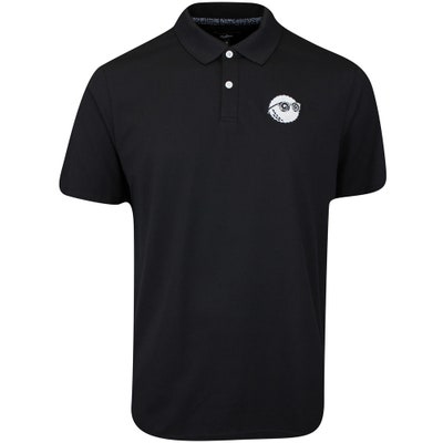 Malbon Golf Shirt - Keith Haring Performance Pique - Black AW24