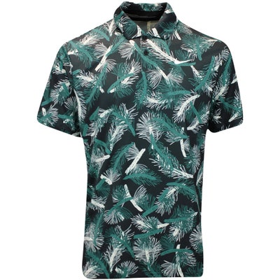 Nike Golf Shirt - NK DF Tour Pine Print Polo - Bicoastal FA24