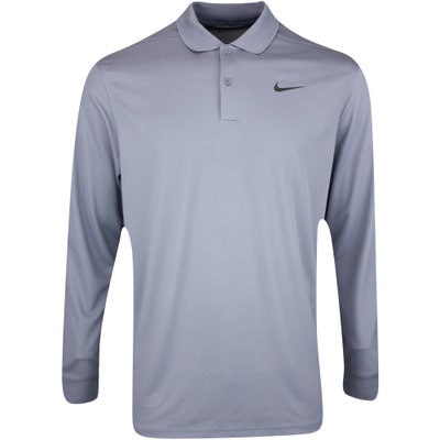 Nike Golf Shirt - NK DF Victory LS Polo - Light Carbon HO24