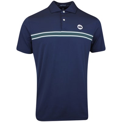 Peter Millar Golf Shirt - Vernon Performance Polo - Navy AW24