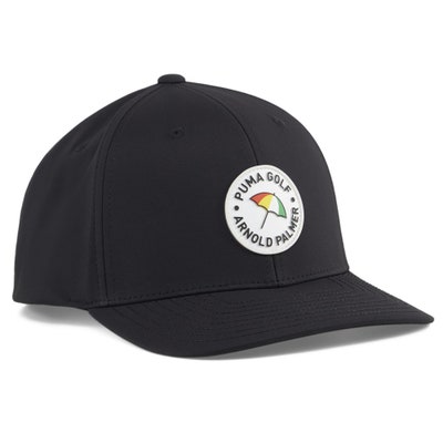 PUMA Golf Cap - AP Palmer Tech Cap - Black SS24