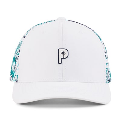 PUMA Golf Cap - PTC Palm Glitch Tech Cap - White Glow AW24