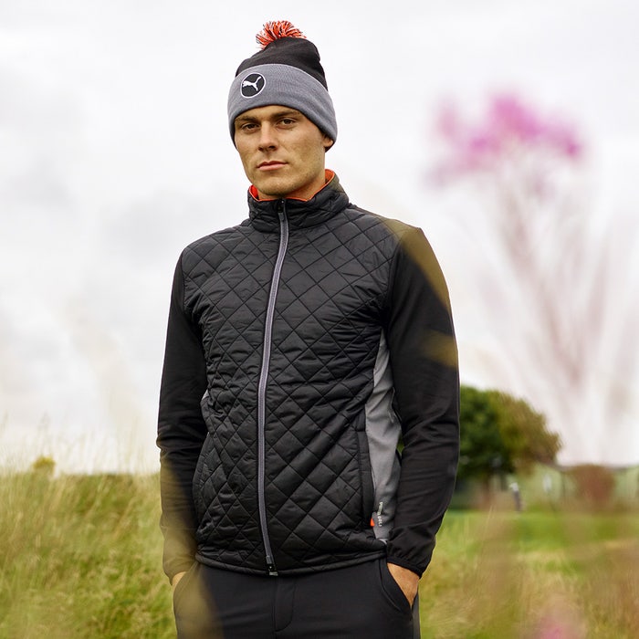 PUMA Golf Jacket - Frost Quilted Primaloft - Black SS24