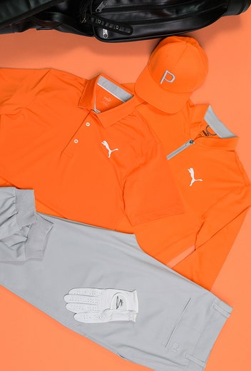 Rickie Fowler - Orange Sunday - PUMA Outfit Inspiration 01